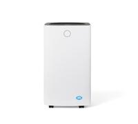 Prem-I-Air Déshumidificateur à compresseur de 12 L avec humidité réglable, alarme complète de l'eau, fonctionnement silencieux, drainage continu, filtres lavables, mode séchage du linge, roulette