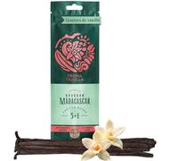 PREMA VANILLA Gousse de Vanille Bourbon Premium - Naturelle et Bio 14-18cm de Madagascar - Gousse Vanille de Qualité Gourmet, 5 Cosse plus 1 Offerte