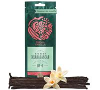 PREMA VANILLA Gousse de Vanille Bourbon Premium - Vanille Gousse Naturelle et Bio 14-18cm - Gousse de Vanille Madagascar - Gousse Vanille de Qualité Gourmet, 10 Gousses de Vanille plus 1 Offerte
