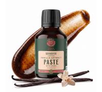 Prema Vanilla Premium Pâte de vanille de Madagascar avec graines, 125ml | À base de fèves Grade A, alternative sans alcool à l'extrait, pâte onctueuse pour un arôme riche et un look gourmet