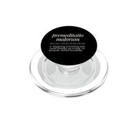 Premeditatio Malorum Définition Latine Philosophie Ancienne PopSockets PopGrip pour MagSafe