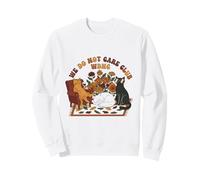 Préménopause Amusante, on s'en fout | WDNC Cats Club Sweatshirt