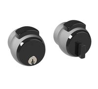 PremiApri - Nova n13na - Serrure avec Pommeau - Argent