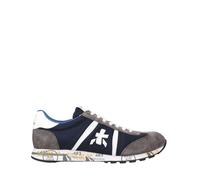 Premiata - Baskets en tissu bleu Lucy en daim - Homme - Chaussures - Multicolore - Taille: 40 EU