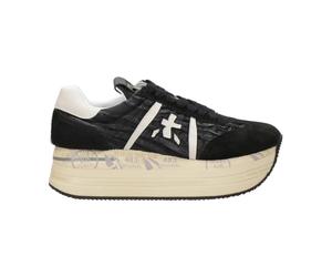 Premiata - Baskets Noires avec Semelle Plateforme - Femme - Chaussures - Noir - Taille: 40 EU