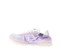 PREMIATA chaussures femme Lilac fabric and pink suede SEAND 6250 sneaker elastic