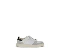 Premiata, Homme, Chaussures, Blanc, Taille: 43 EU Baskets en cuir Quinn