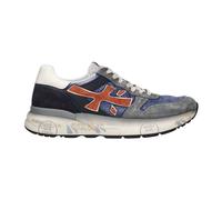 Premiata, Homme, Chaussures, Multicolore, Taille: 40 EU Baskets Mick Bleu Gris avec Détails Orange