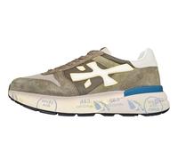 PREMIATA Mick_8086 Chaussures pour homme en daim et tissu Vert Gris, Vert/gris, 42 EU