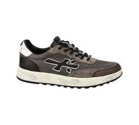 Premiata - Nous Mesh and Suede Baskets - Homme - Chaussures - Gris - Taille: 41 EU