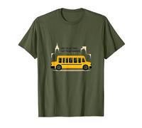 Premier à Les Voir, dernier à dire au Revoir : Chauffeur de Bus Scolaire T-Shirt