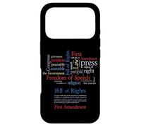 Premier amendement Liberté d'expression Liberté de la Presse Coque pour iPhone 17 Pro