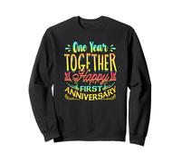 Premier Anniversaire, Un an Ensemble, Joyeux Anniversaire Sweatshirt
