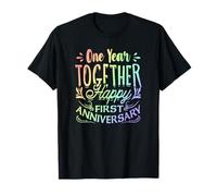 Premier Anniversaire, Un an Ensemble, Joyeux Anniversaire T-Shirt