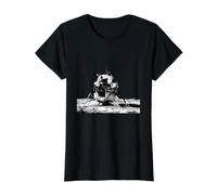 Premier Astronaute Spatial d'atterrissage sur la Lune T-Shirt Graphique avec Valeur