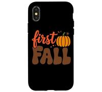 Premier Automne, citrouilles, Ambiance automnale Coque pour iPhone X/XS