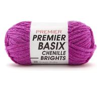 Premier Basix Chenille Brights Yarn-Bright Violet 2126-26