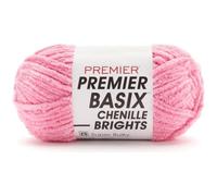 Premier Basix Chenille Brights Yarn-Bubblegum 2126-20