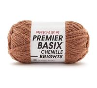 Premier Basix Chenille Brights Yarn-Caramel 2126-05
