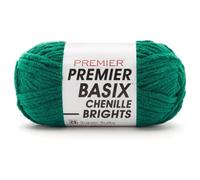 Premier Basix Chenille Brights Yarn-Emerald 2126-09