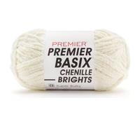Premier Basix Chenille Brights Yarn-Winter White 2126-02