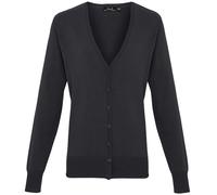 Premier bouton femme à travers le cardigan tricoté pr697 - chandail décontracté