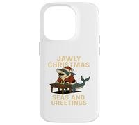 Premier Cadeau Original Vintage de Bite Into Holiday Cheer Jaws. Coque pour iPhone 14 Pro