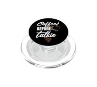 Premier CAFÉ DRÔLE - Avant DE Parler d'amour Collection PopSockets PopGrip pour MagSafe