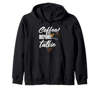 Premier CAFÉ DRÔLE - Avant DE Parler d'amour Collection Sweat à Capuche