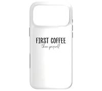 Premier café Puis paie Coque pour iPhone 17 Pro Max