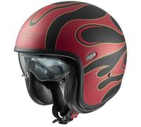 Premier Vintage FR, casque à jet M Mat Rouge/Noir Mat Rouge/Noir