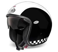 Premier CASQUE VINTAGE RETRO',BLANC/NOIR,XS