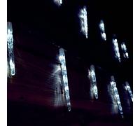 Premier Chasing Grandes lumières en forme de stalactites Blanc 24 LED multicolores