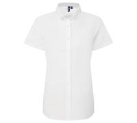 Premier - Chemise habillée manches courtes motif/style Oxford SUPREME - (RW10691