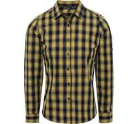 Premier - Chemise "Mulligan" pour femme Manches Longues RW10187 (L) (Camel/Bleu marine)