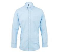 Premier Chemise Oxford À Manches Longues En Mélange De Coton Facile À Entretenir