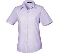Premier - Chemisier à manches courtes - Femme (42) (Blanc) - UTRW1092 Blanc G