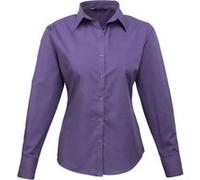 Premier - Chemisier à manches longues - Femme (48 FR) (Violet) - UTRW1090 Violet G