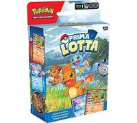 Premier Combat du GCC Pokémon - Charmander et Squirtle (Set d'introduction avec Deux minidecks prêts à Jouer et Accessoires), édition en Italien