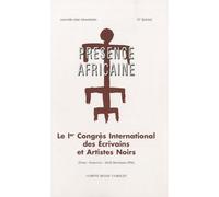 Premier congres international des ecrivains et artistes noir Tome 8 -9- - Collectif - Presence Africaine - broché - Livre