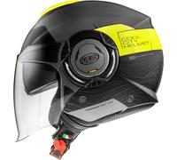 Premier Cool Evo DS, casque à jet XL Mat Argent/Noir/Jaune Néon Mat Argent/Noir/Jaune Néon