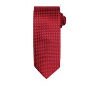Premier - Cravate à motif pied de poule - Homme (Lot de 2) (RW6947)