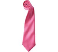 Premier - cravate "Colours" homme/femme unie PC6853 (taille unique) (Fuchsia)
