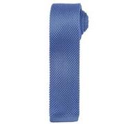 Premier - Cravate effet tricot - Homme (Lot de 2) (Taille unique) (Bleu moyen) - UTRW6946 Bleu moyen G