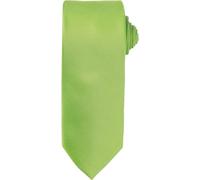 Premier - Cravate homme/femme unie PC5860 (taille unique) (Citron vert)