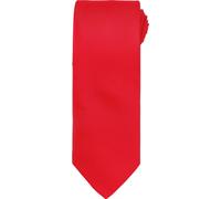 Premier - cravate homme/femme unie PC5860 (taille unique) (Rouge)