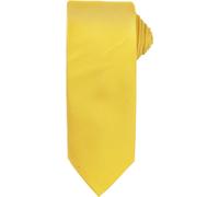 Premier - Cravate homme/femme unie PC5860 (taille unique) (Tournesol)