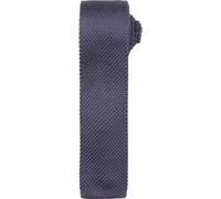 Premier - cravate homme/femme unie PC5868 (taille unique) (Acier)
