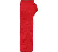 Premier - cravate homme/femme unie PC5868 (taille unique) (Rouge)