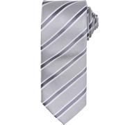 Premier - Cravate pour homme PC5859 (taille unique) (Argent/gris foncé)